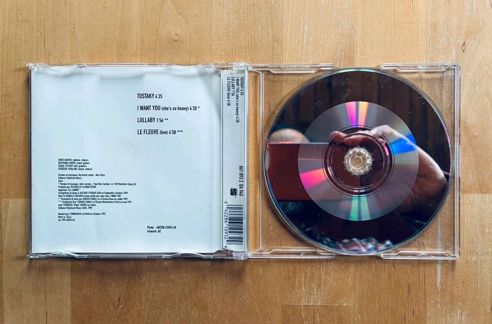 CD maxi single Noir Désir Tostaky. – photo 2